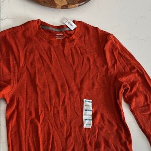 Old Navy Men's Orange Shirt